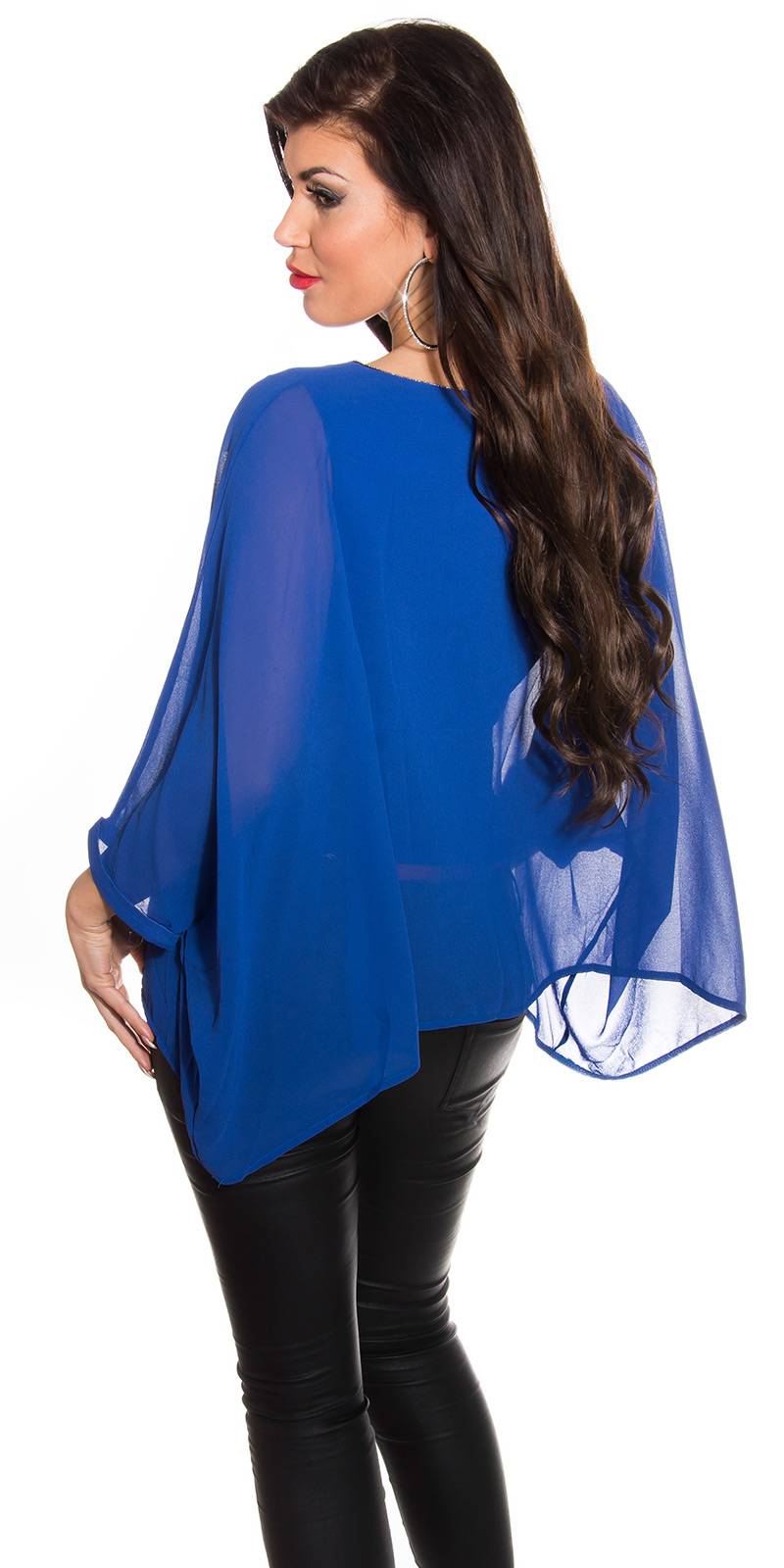 Sexy camicia cocktail a farfalla - immagine 3