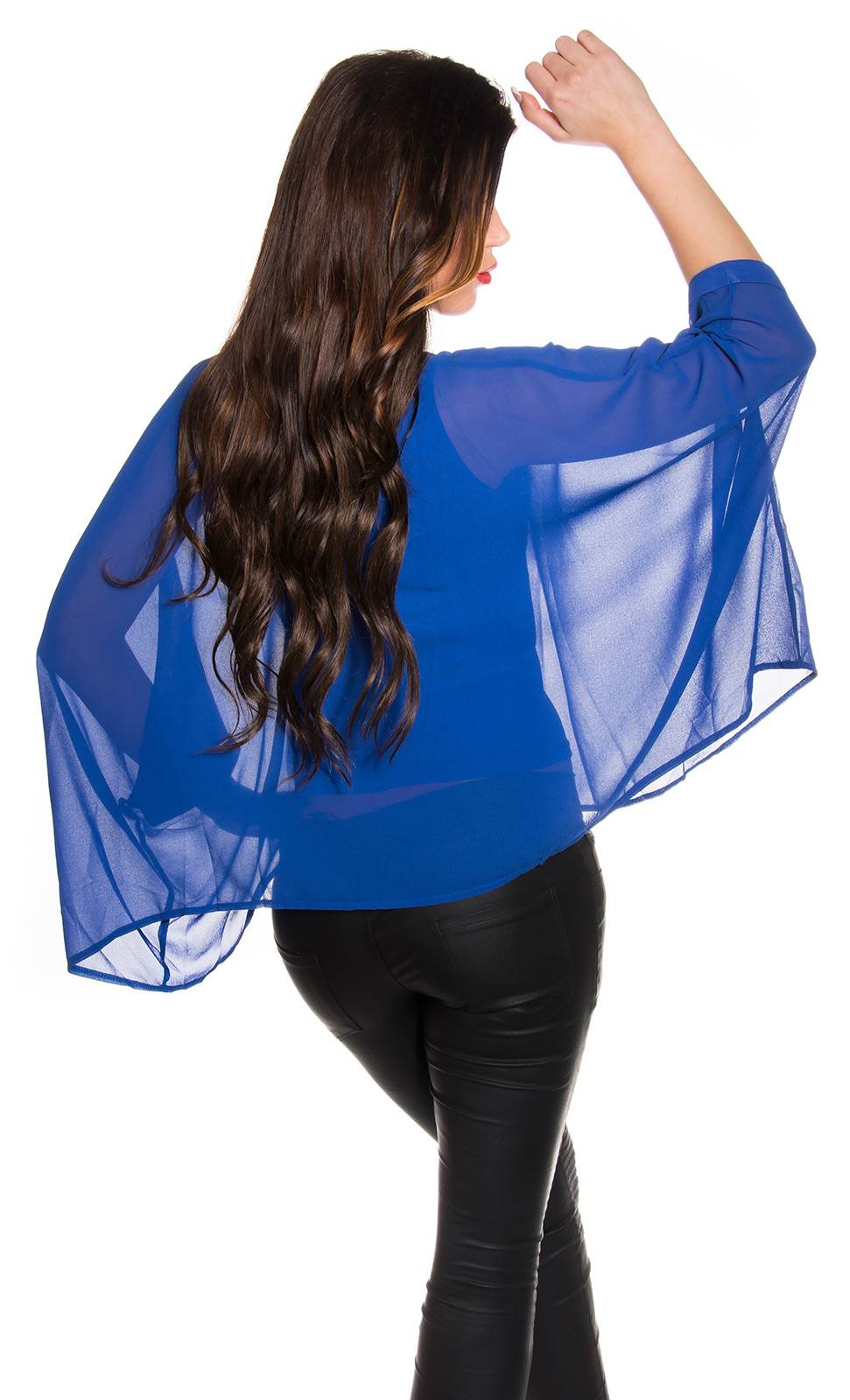 Sexy camicia cocktail a farfalla - immagine 2