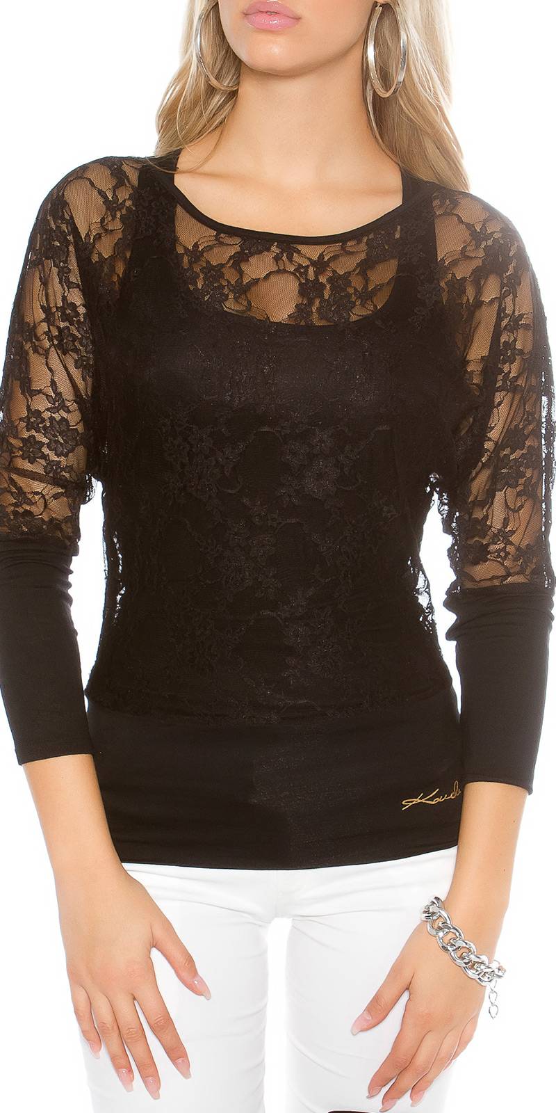 Sexy maglia in pizzo