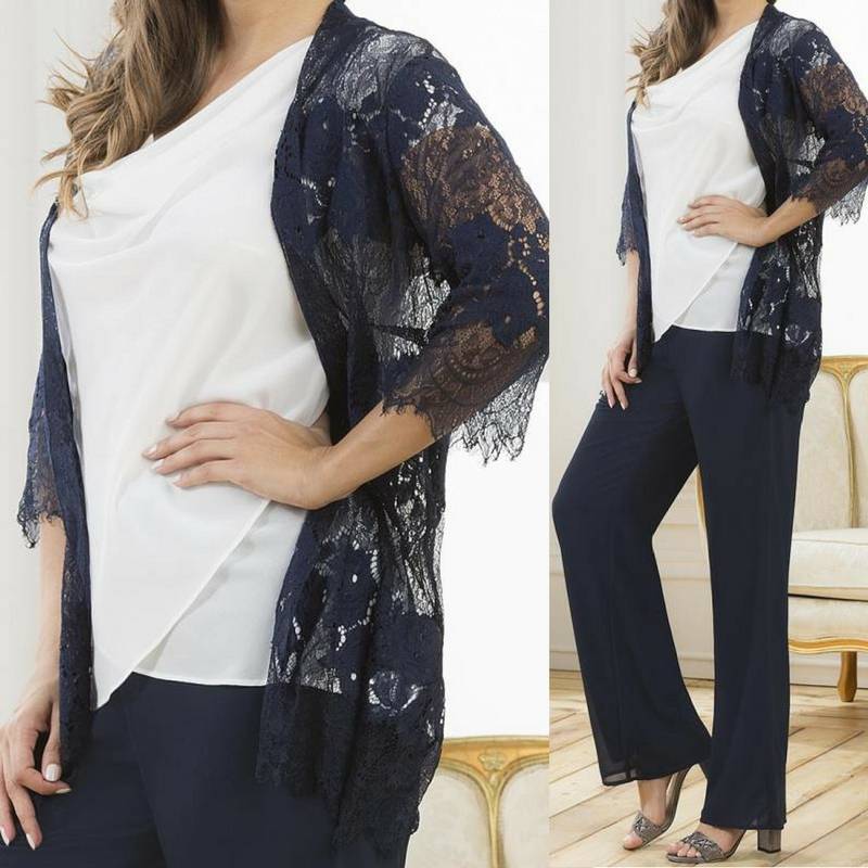 completo pantalone elegante curvy