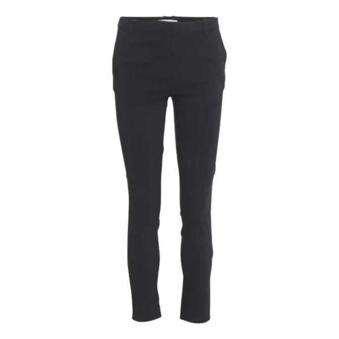 Pantaloni Donna Eleganti Neri A Zampa - Adorence, Tessuto Elasticizzato, 4 Tasche, Per Ufficio E Casual - Foto 6