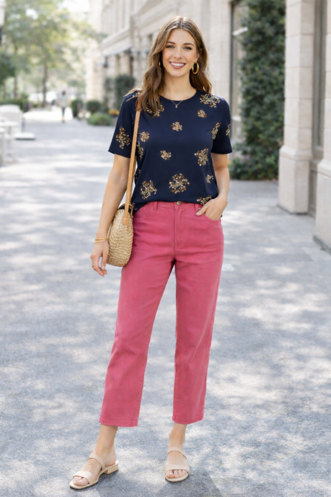 Blusa blu in viscosa biologica Kasia 1