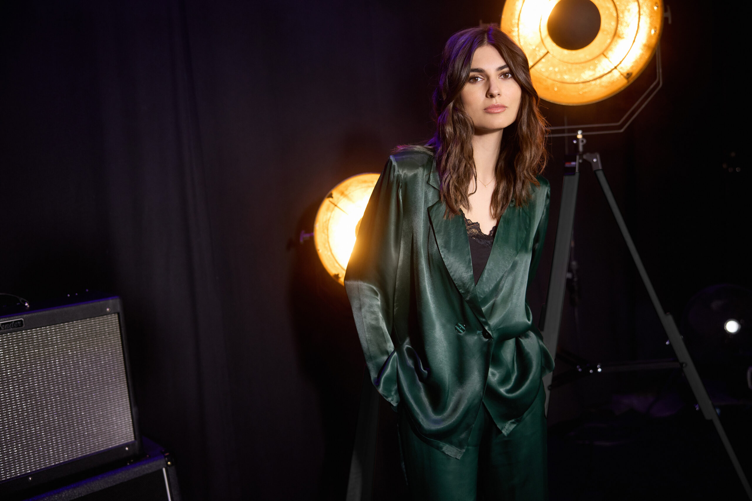 Misto Seta e Viscosa, Pantaloni Palazzo TG M - immagine 3