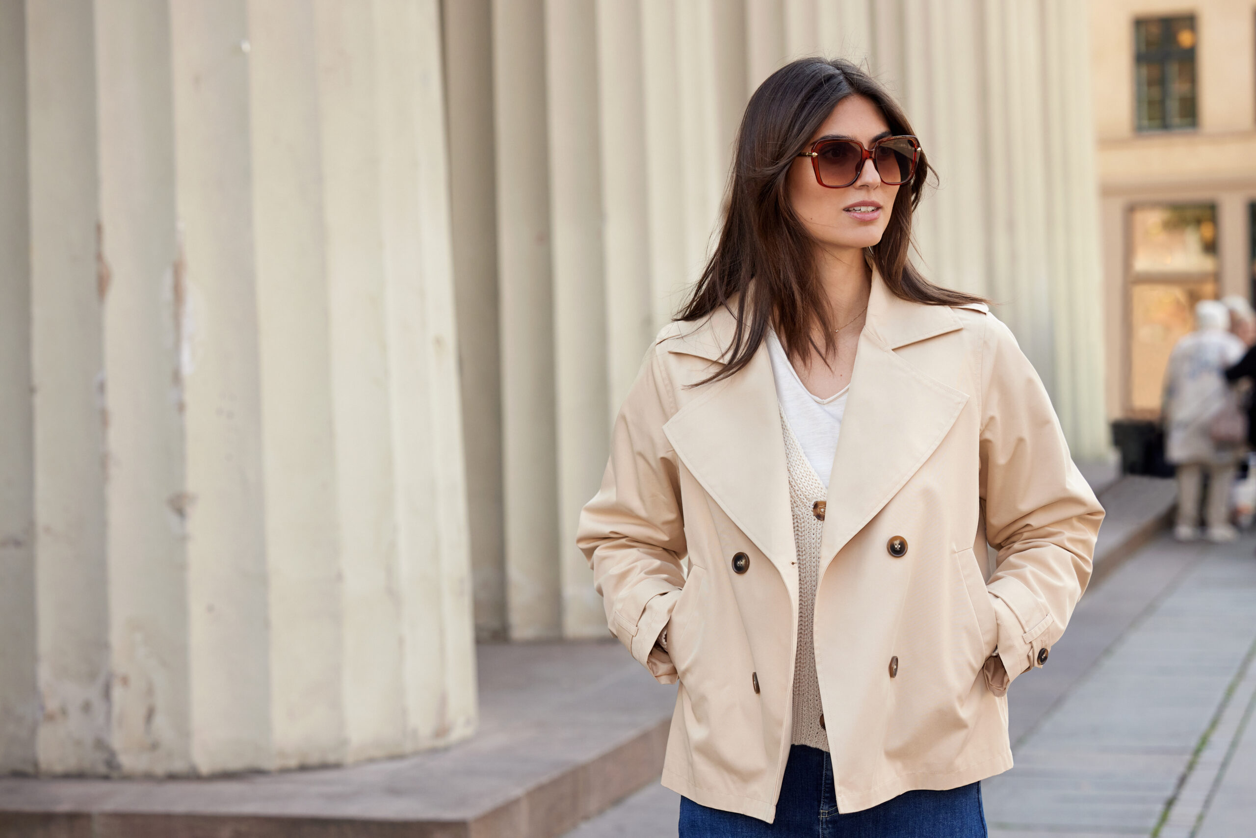 Giacca Antipioggia Versatile SC-Lora 13 in Poliestere e Cotone - Stile e Protezione - immagine 7