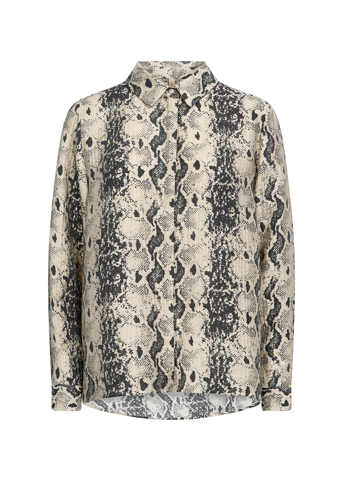 Camicia Classica SC-Aida 2 in LENZING™ ECOVERO™ e Lyocell - Eleganza Sostenibile con Stampa Animalier - immagine 6