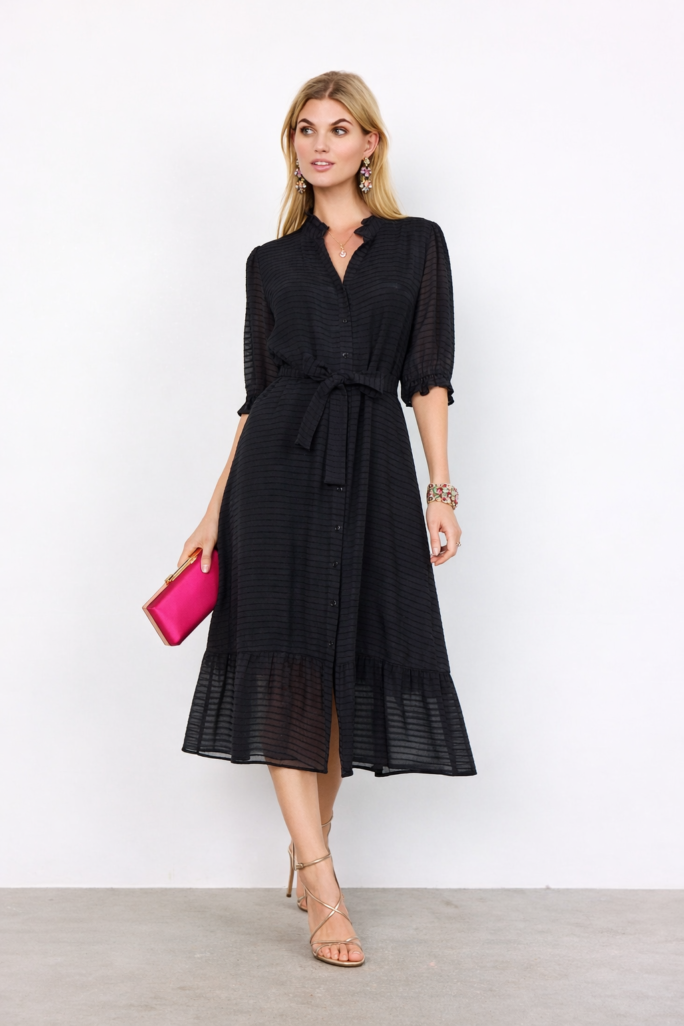 vestito nero leggero