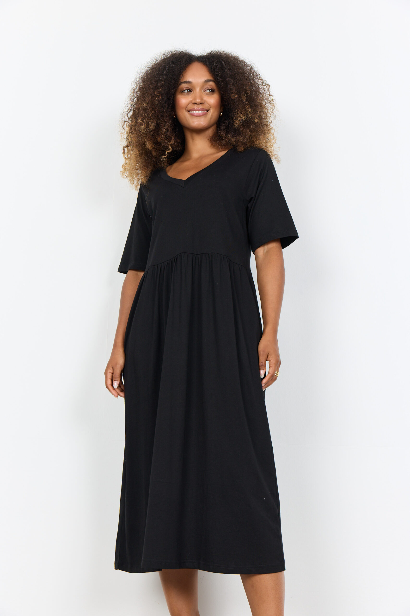 Abito Donna in Cotone Biologico – Vestito Midi Estivo Naturale | Soya Concept - immagine 5