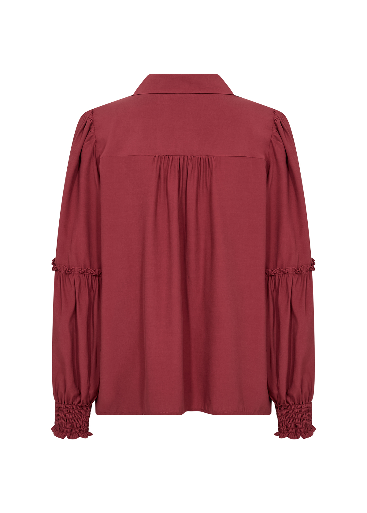 Camicia Donna SC-BARBEL 2 Elegante – Camicia con Dettagli Arricciati in Viscosa Soya Concept - immagine 2