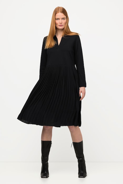 Abito midi Ulla Popken nero taglia 48-50