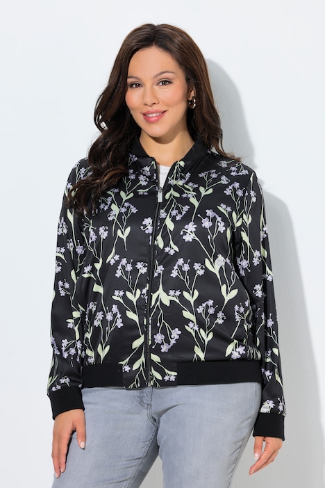 Ulla Popken blusa reversibile nera