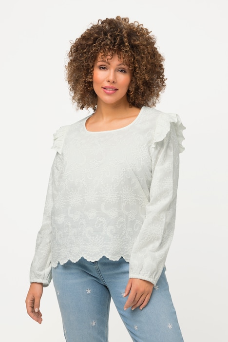 Ulla Popken camicia bianca in cotone taglia 48-50