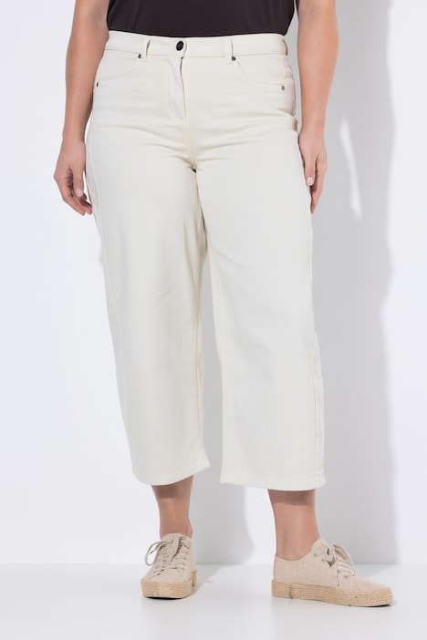 Ulla Popken jeans offwhite a gamba barrel