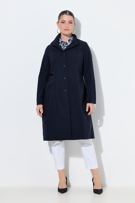 Ulla Popken mantello bengaline blu scuro