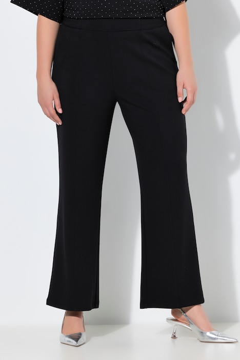 Ulla Popken pantaloni jersey neri