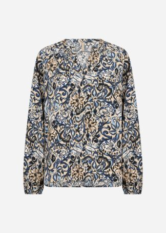 Blusa Soya Concept SC-VAVA 1 blu fantasia