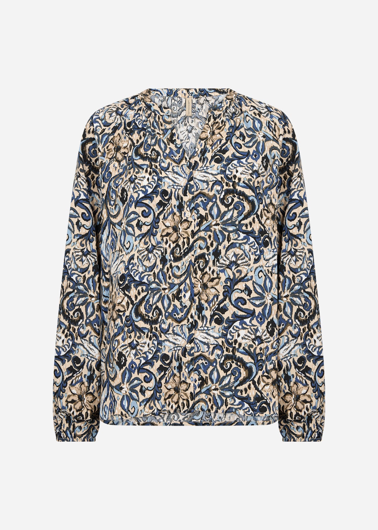 Blusa Soya Concept SC-VAVA 1 blu fantasia