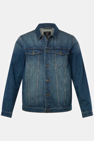 Giacca di jeans uomo blu JP1880 taglia L campionario JP1880 vista frontale
