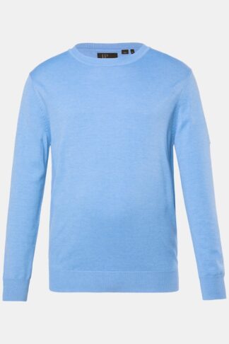Maglione uomo azzurro JP1880 taglia L campionario JP1880 vista frontale