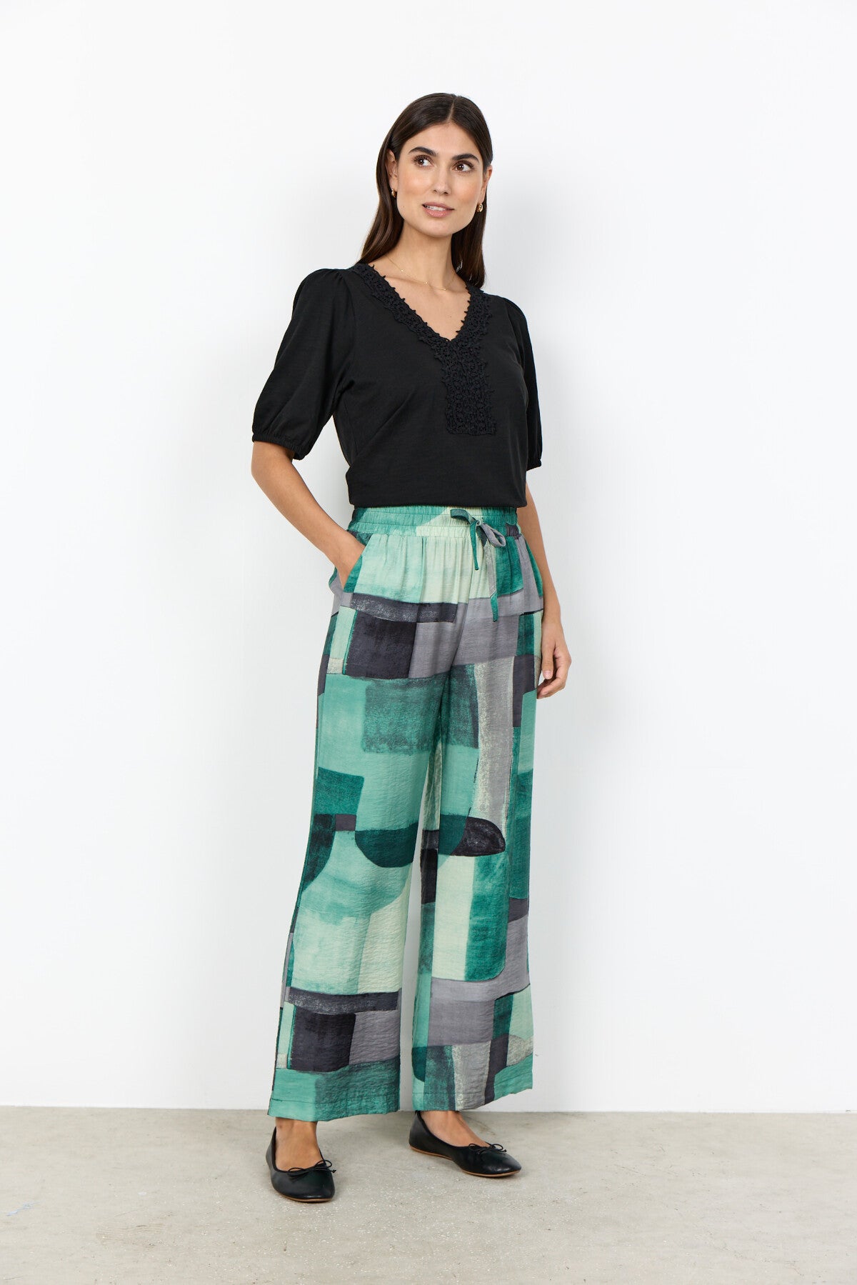 Pantaloni verdi Soya Concept SC-CATANIA 3-B - immagine prodotto 1