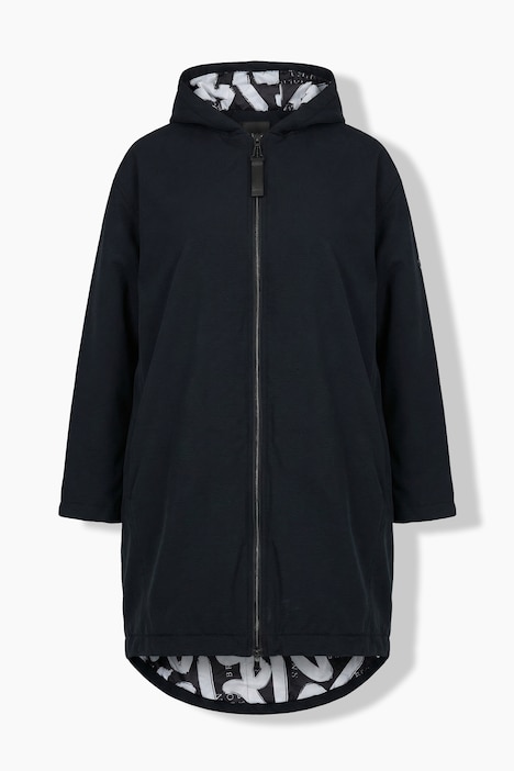 Parka HYPRAR funzionale e idrorepellente con cappuccio Ulla Popken 845822100 - immagine 5