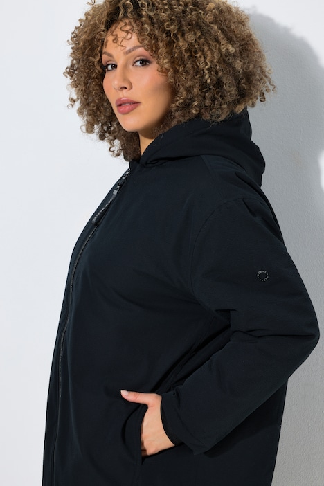 Parka HYPRAR funzionale e idrorepellente con cappuccio Ulla Popken 845822100 - immagine 4