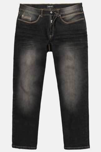 Jeans JP uomo tapered loose fit nero, vista frontale
