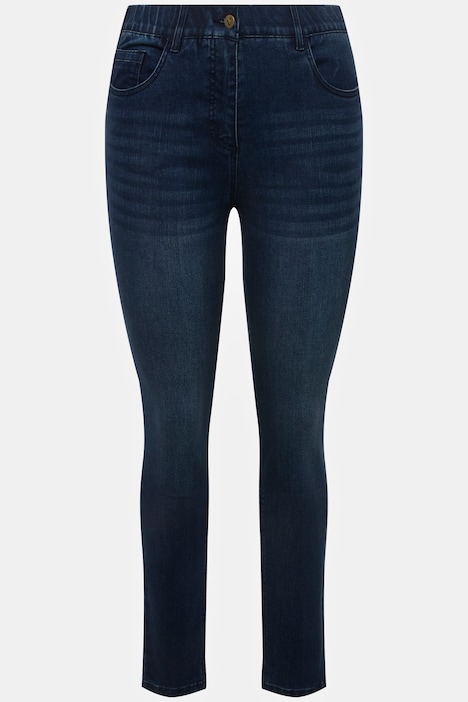 Ulla Popken skinny jeans modello Sarah in denim elasticizzato - immagine 2