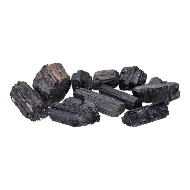 Tormalina nera grezza a cattedrale Vives 1 kg - immagine 2
