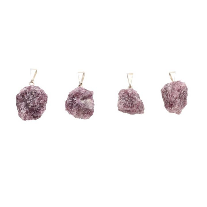 Ciondolo in lepidolite grezza Vives - immagine 4