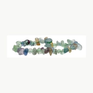 Bracciale chip in fluorite multicolore Vives