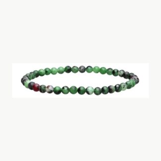 Bracciale in rubino zoisite 4 mm Vives