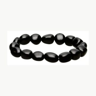 Bracciale in shungite con pietre grandi Vives