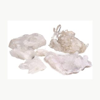 Druza di quarzo bianco dal Brasile Vives