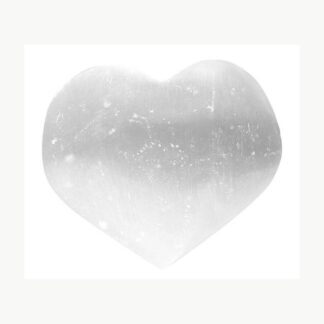 Cuore piccolo in selenite Vives