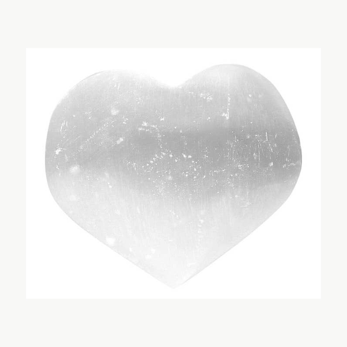 Cuore piccolo in selenite Vives