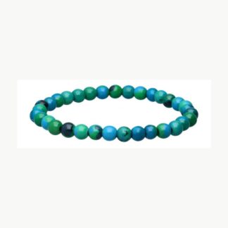 Bracciale in crisocolla trattata 6 mm Vives